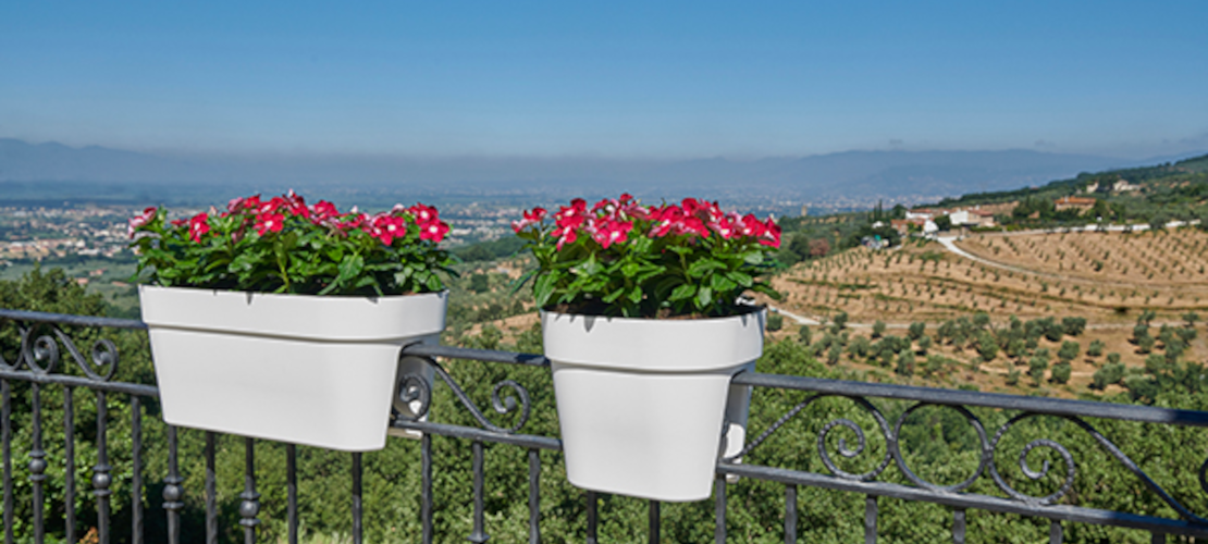 truhlíky balkónové kvetináče obojstranné idel plastové kvetináče